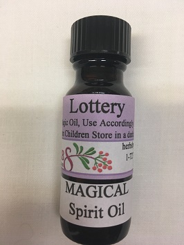 LOTTERY Magic Oil  -  1/2 ounce